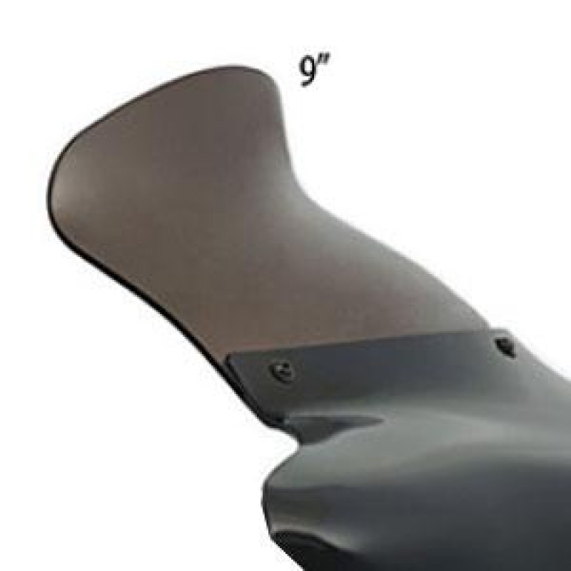 Batwing Fairing Windshield 9" Smoke by Memphis Shades in Fairings