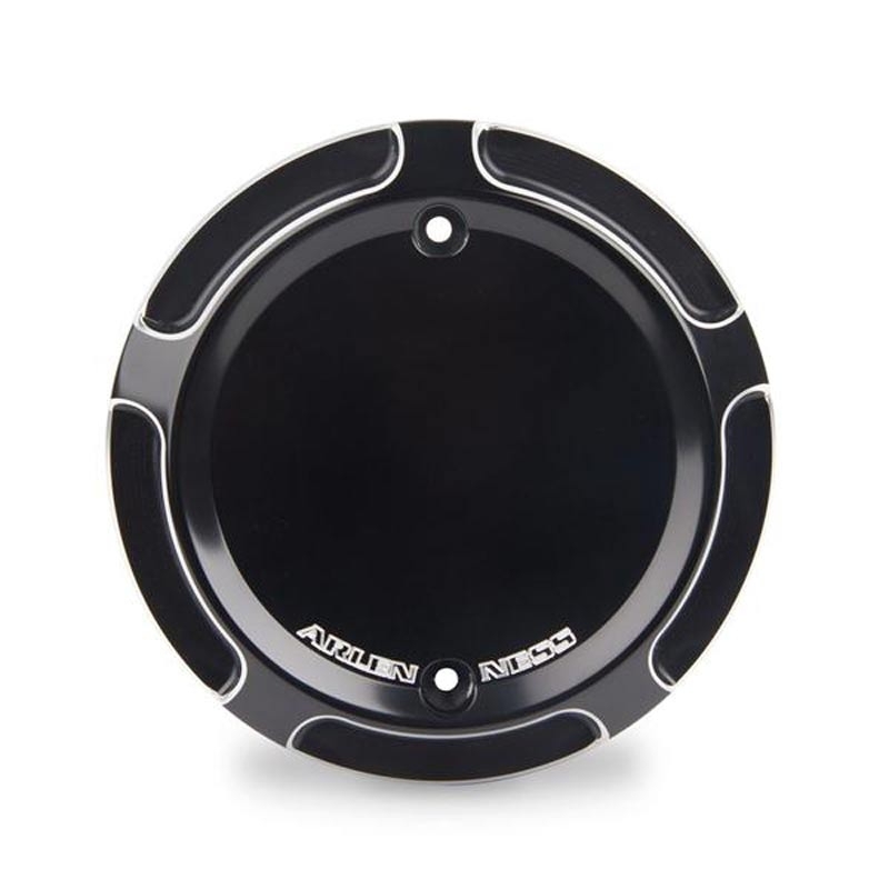 Beveled Derby Cover Black in Primary Covers Primary & Cam Covers