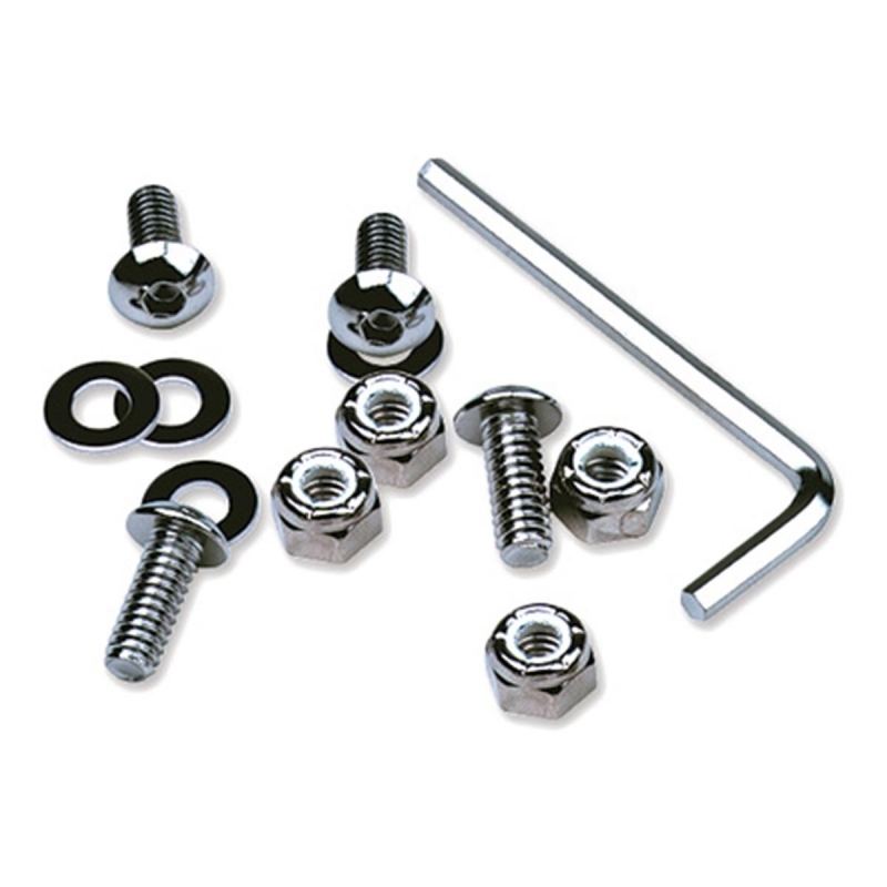 indian motorcycle license plate bolts