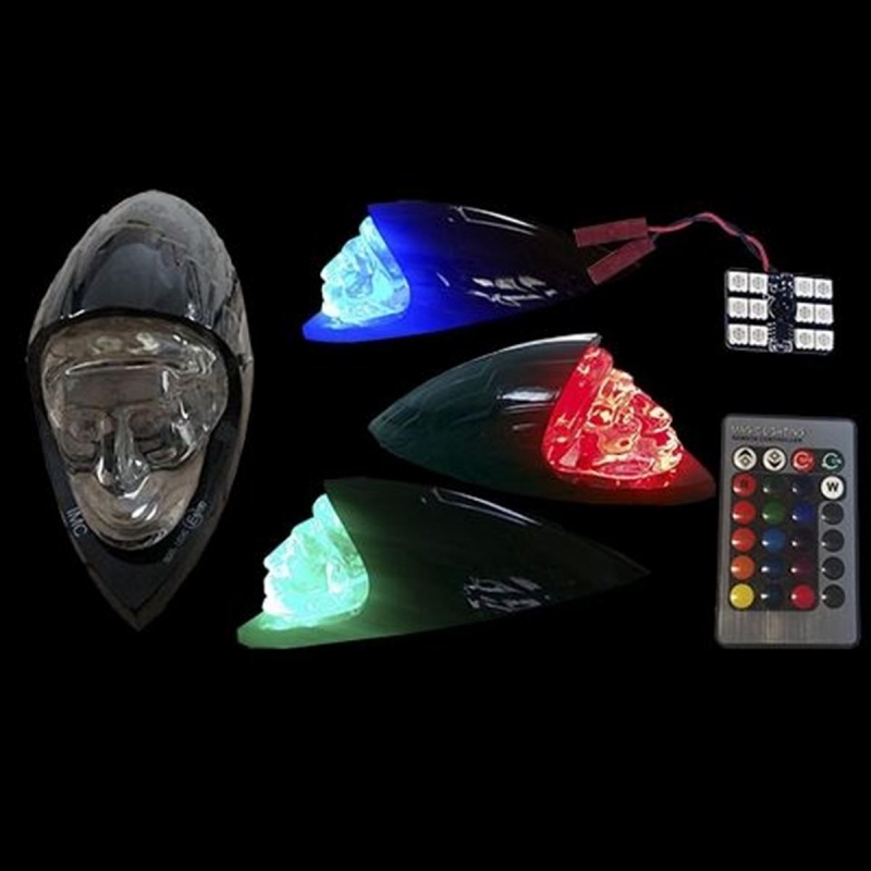 Headdress LED Light Kit for Indian Front Fender by Radiantz in