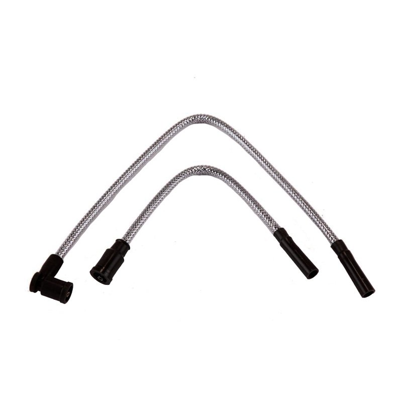 Spark Plug Wires Chrome Braided by Trik Wires in Spark Plugs & Wires