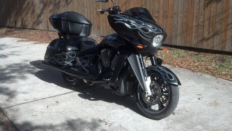 victory cross country lower fairing