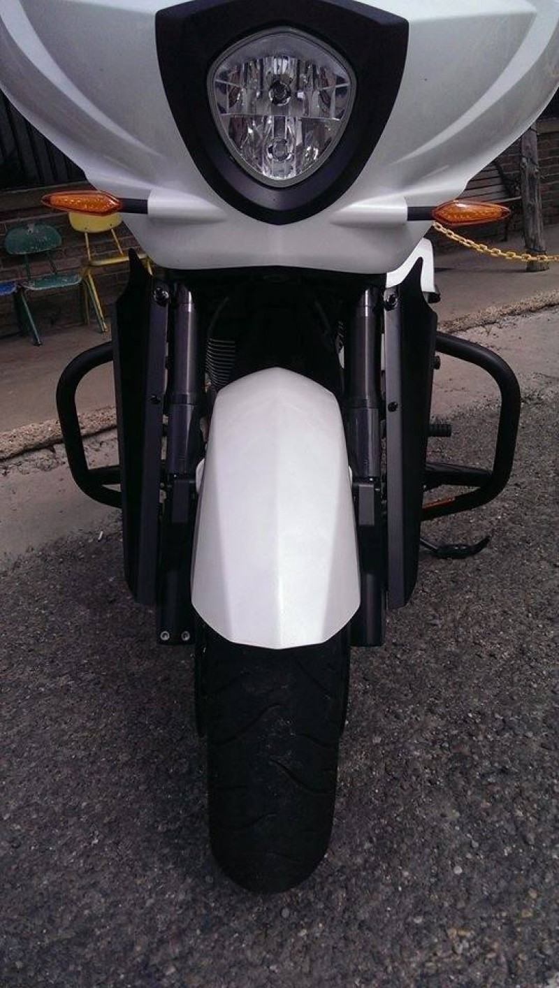 Lower Wind Deflectors Flat Black by Witchdoctors in Wind Deflectors Victory Cross Country