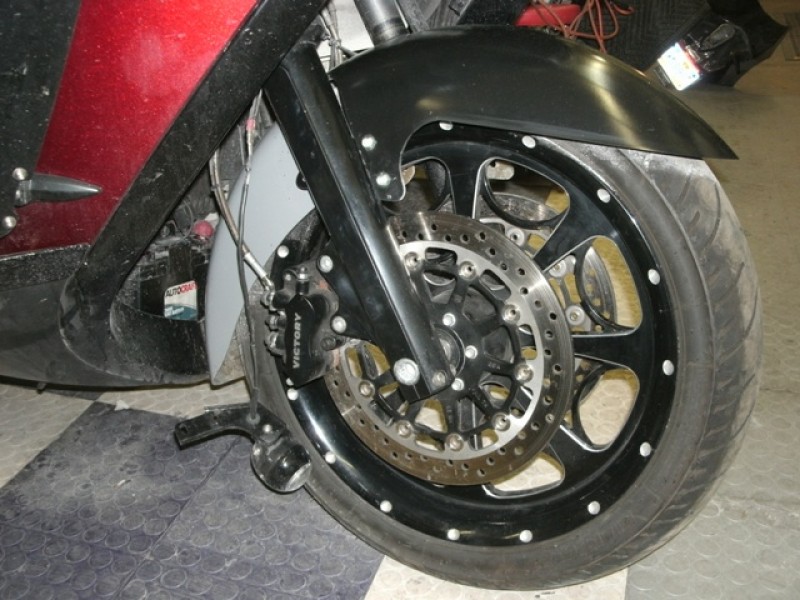 One Piece Vision Front Fender Low by Witchdoctor's in Victory Vision