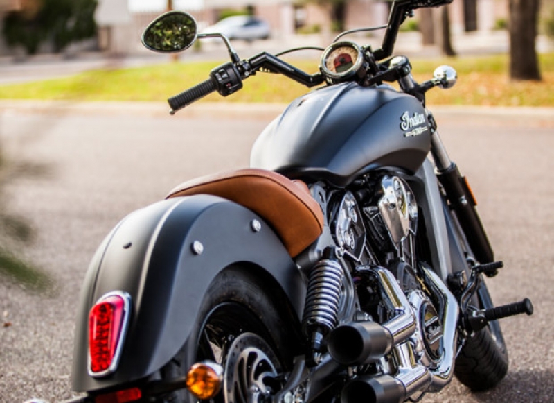 Handlebars VLine Black by Trask in Handlebars Indian Scout Sixty