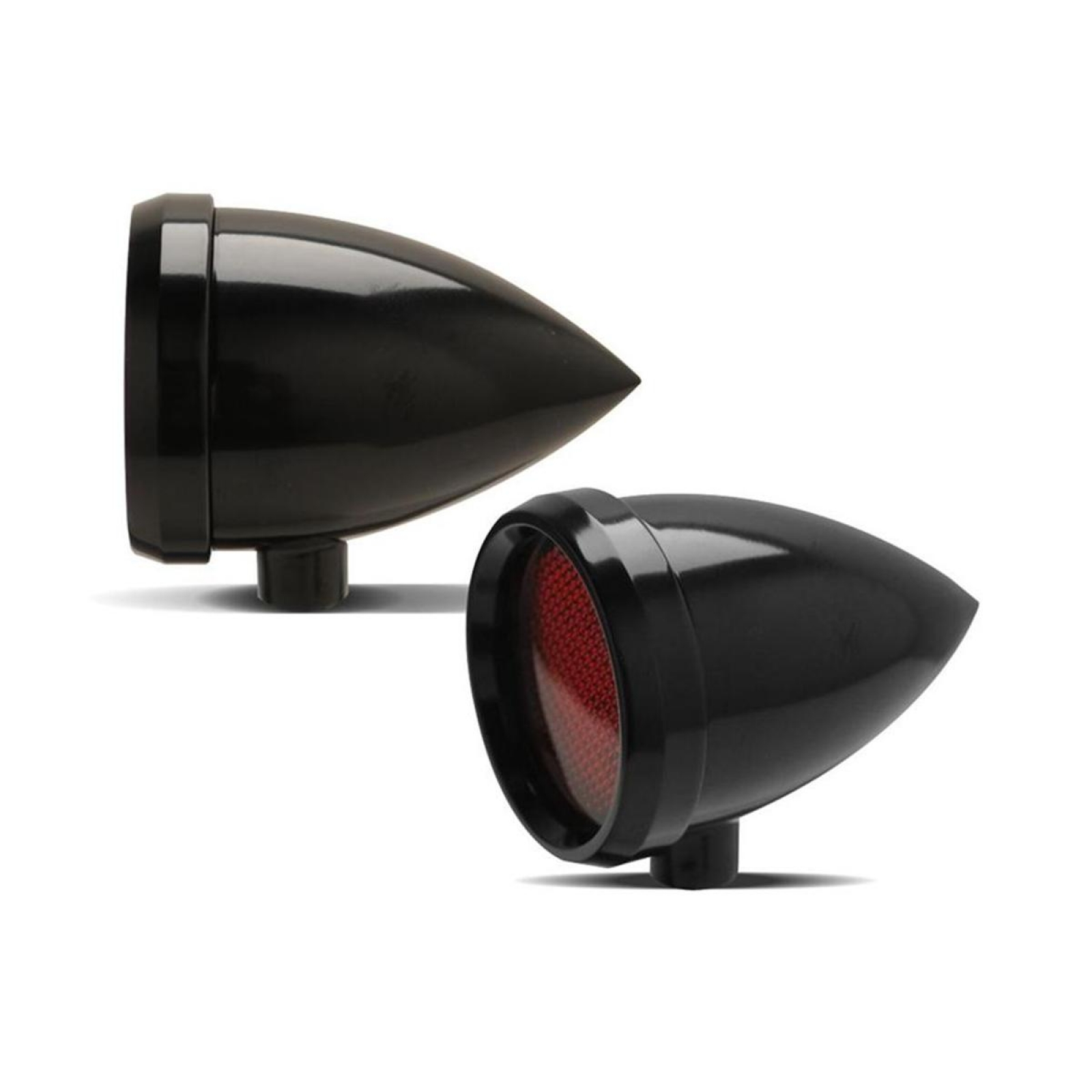 Speeding Bullet Led Light Black Red By Arlen Ness In Headlights