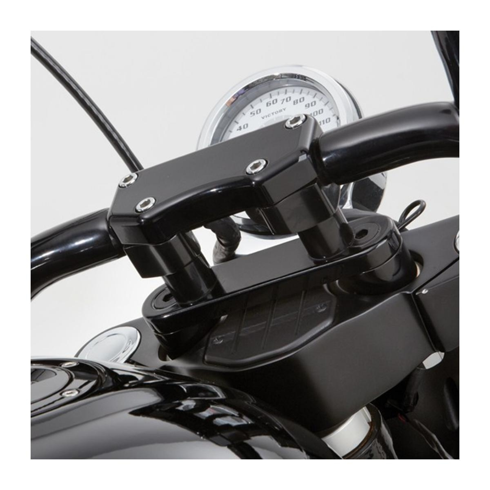 Handlebar Adapter Black by Cycle Visions in Handlebars Victory Hammer