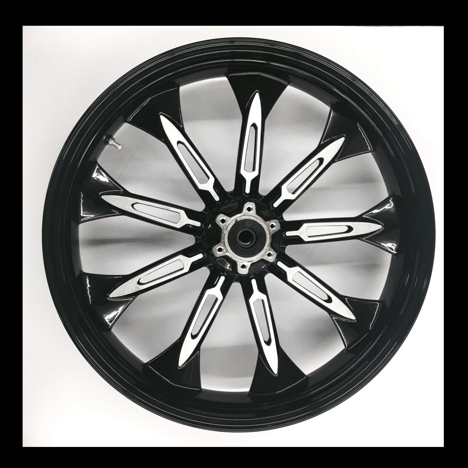 21" Magnum Cast Black Wheel by Polairs in Wheels Victory Cross
