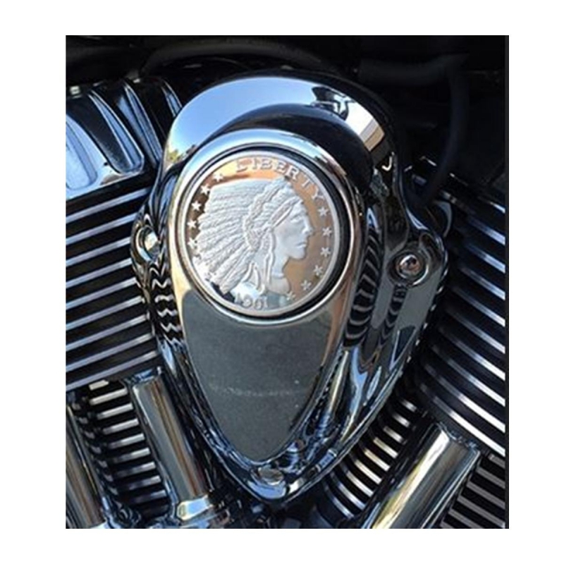 indian motorcycle horn cover medallion