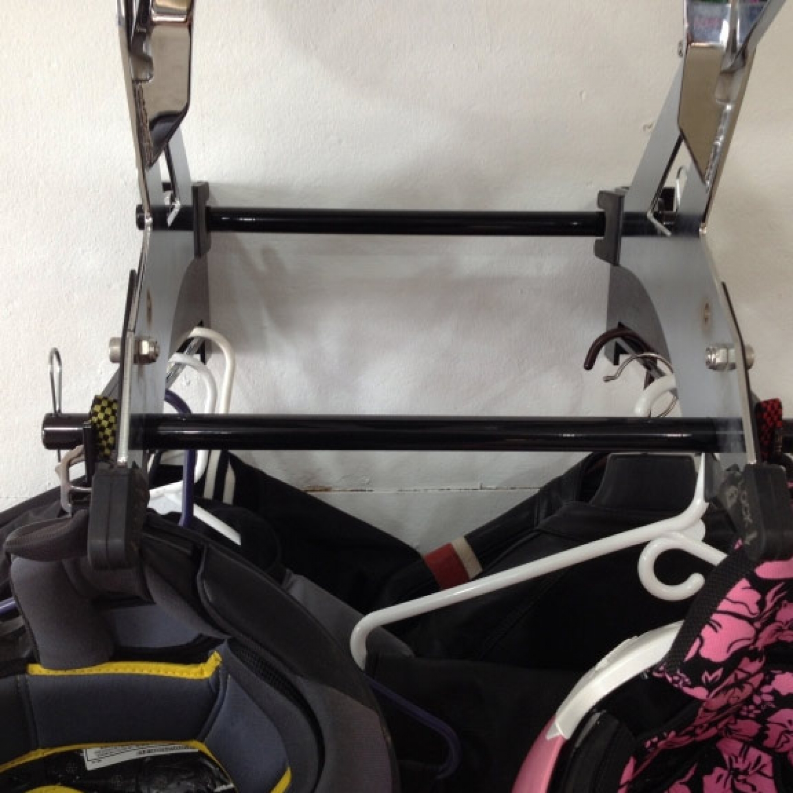 Trunk Plus Storage Wall Mount for Victory Cross Bike in Storage