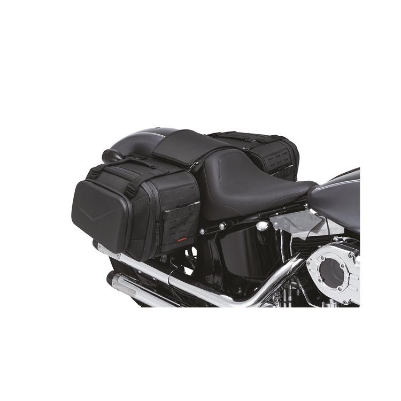 XKursion XB Fast Lane Saddlebags Black by Kuryakyn in Luggage - Victory ...